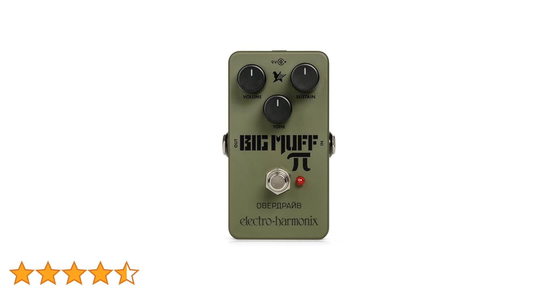 Electro-Harmonix Green Russian Big Muff Pi Fuzz Pedal